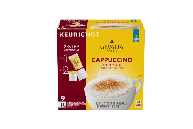 Cappuccino Original - используется для заваривания вкусного капучино с пенкой