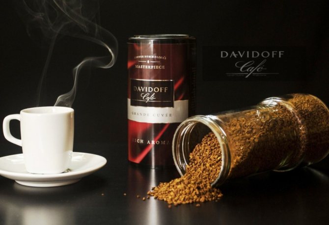 Davidoff instant coffee