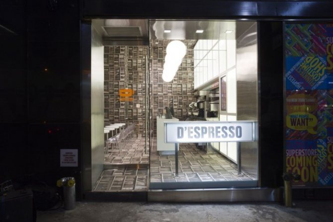 Эспрессо-бар D’espresso Нью-Йорк