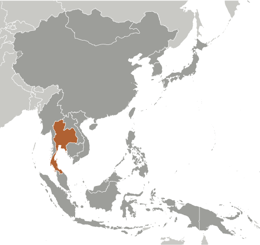 фото карты производства кофе в Таиланде