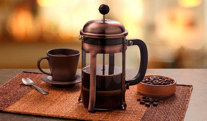Френч-пресс – один из лучших способов варки кофе, если нет турки