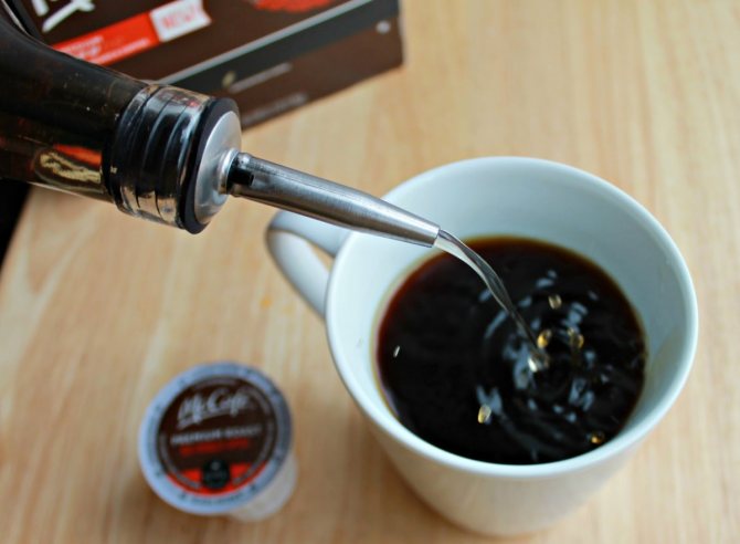 Как приготовить кофе с сиропом дома?