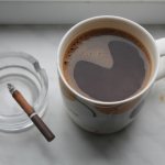 Кофе и сигарета