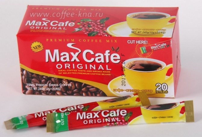 Кофе-микс 3 в 1 Max Cafe