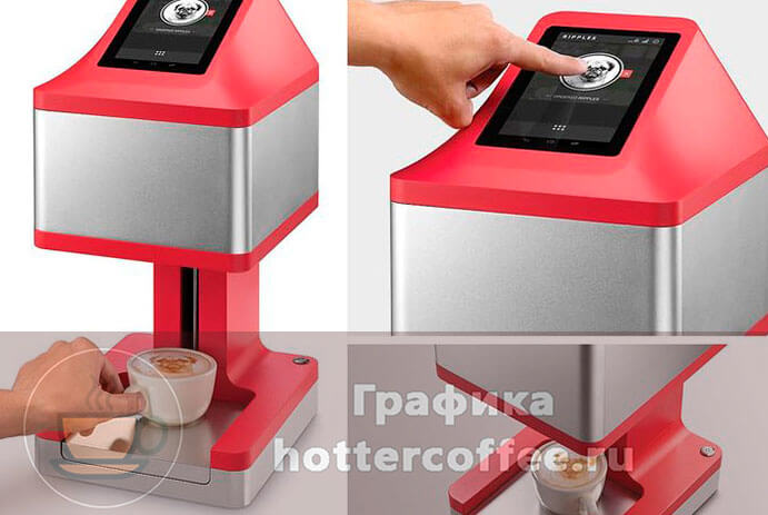 Кофе принтер от Ripple Maker