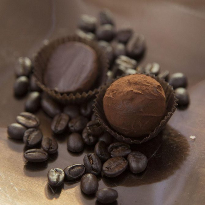 Кофе с ароматом шоколада