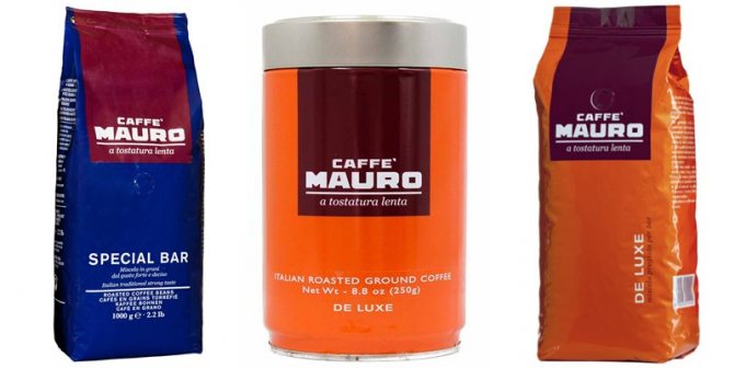Лучшие марки итальянского кофе - Mauro - элитный в зернах премием класс