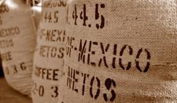 мексиканский кофе в мешках