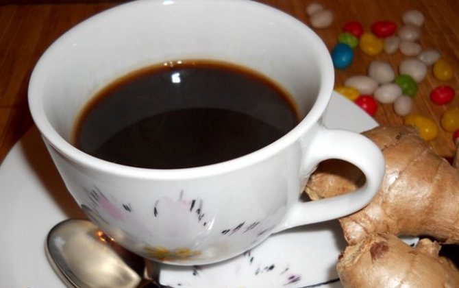 Плюсы и минусы имбирного кофе