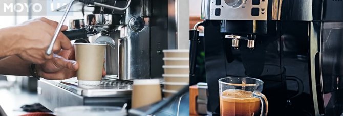 Приготовление кофе в автоматической кофеварке