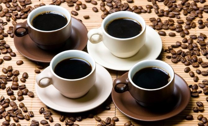 Важно выпивать не превышая норму кофе в день